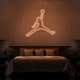 Air-Jordan-Neon-Wall-Decor-orange