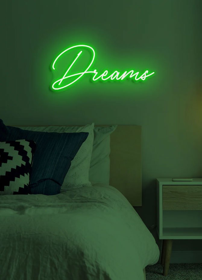 Dreams-Neon-Light-Sign-Green