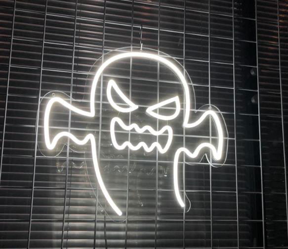 Halloween-Ghost-Neon-Sign
