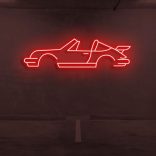 Porsche-Neon-Sign-Red