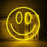 Smiley-face-Neon-Sign-yellow