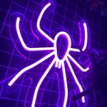 Spider-Neon-Sign