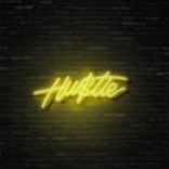 hustle-neon-sign-yellow