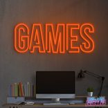 Games-Neon-Light-Sign-Orange