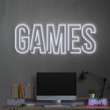 Games-Neon-Light-Sign-White