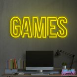 Games-Neon-Light-Sign-Yellow