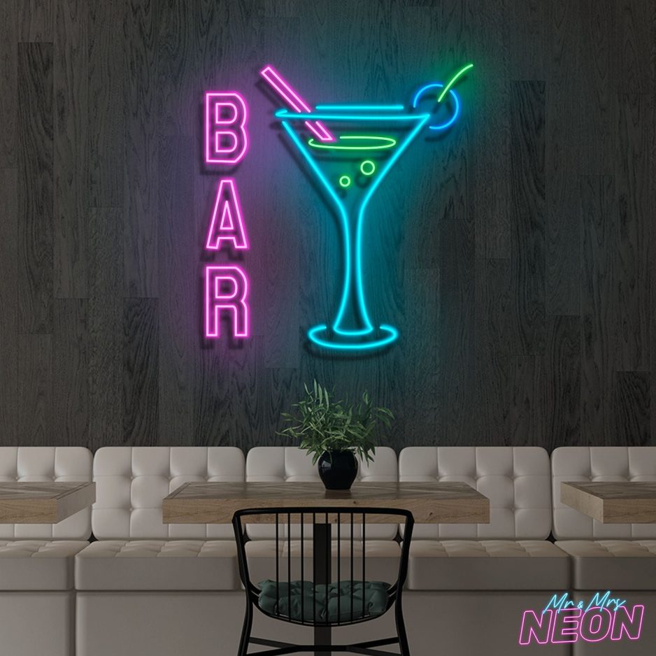 Bar Neon Light - Australia's #1 Custom LED Neon Light Signs | Mr & Mrs Neon