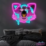 dripping-cat-neon-artwork