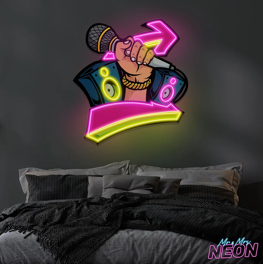 hiphop-microphone-neon-artwork