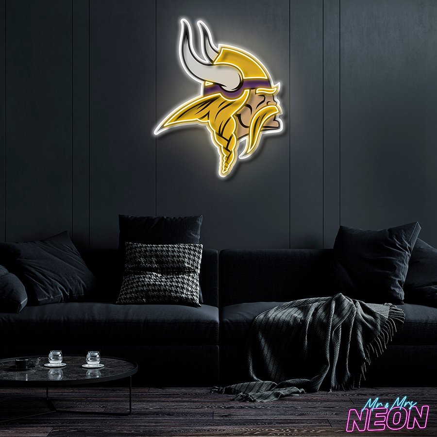 Minnesota Vikings Neon Light Artwork - Australia’s #1 Custom LED Neon