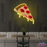 pizza neon sign light