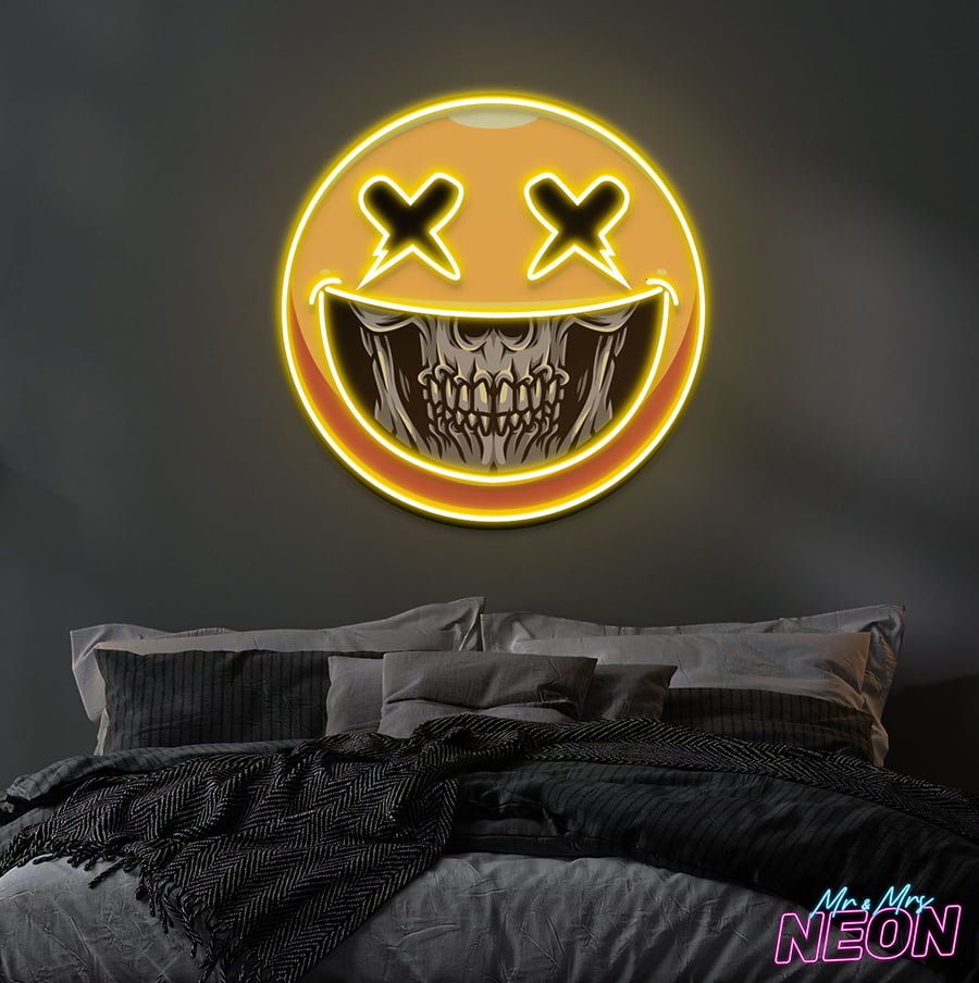 smiling-skeleton-neon-artwork