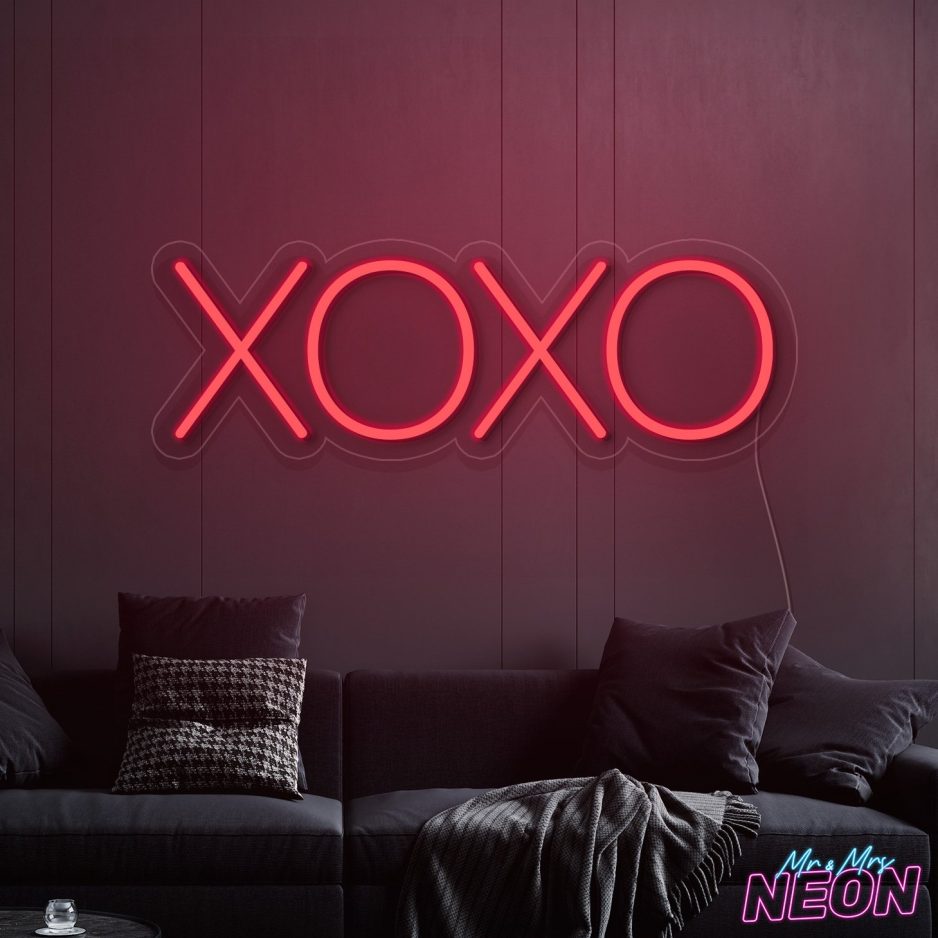 XOXO Neon Sign Red